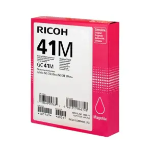 Kartuša Ricoh GC41 M HC (405763) magenta