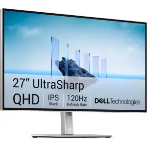 Monitor Dell 68,6 cm (27,0") U2726DER 2560x1440 120Hz IPS 5ms HDMI DisplayPort Thunderbolt4 USB-C 90W DP-Out TB4-Out 4xUSB3.2 Pivot  3H DCI-P3-98% RJ45 KVM UlraSharp