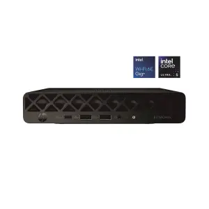 Računalnik HP Mini ProDesk 4 G1i AI PC Ultra 5-225T/Q870/32GB/512GB/Intel grafika HDMI 2xDP USB-C/BT WiFi RJ45/90W-89%/Win11Pro črna BY7A5ET#BED